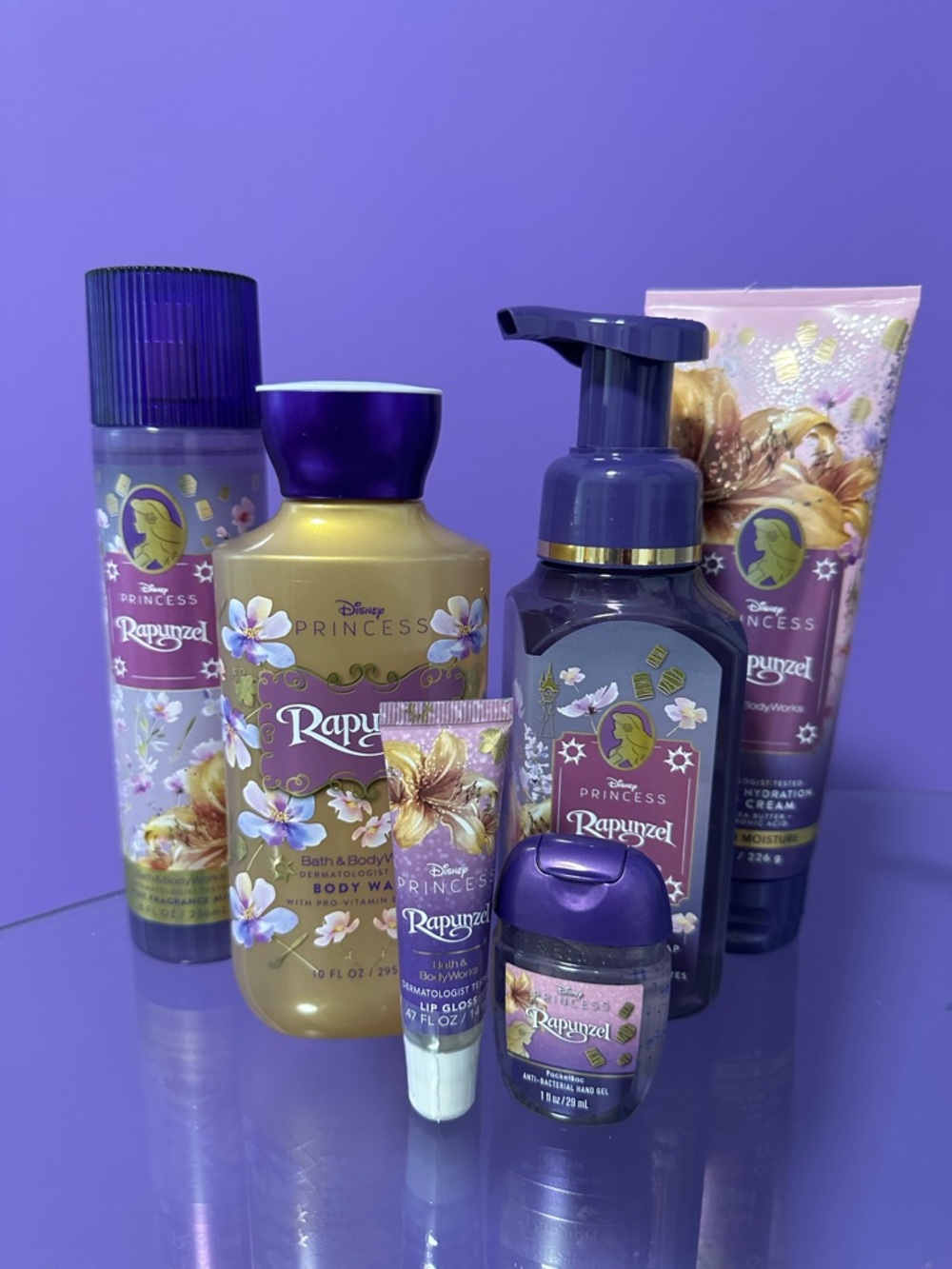 Bath And Body Works Disney Princess Rapunzel Set